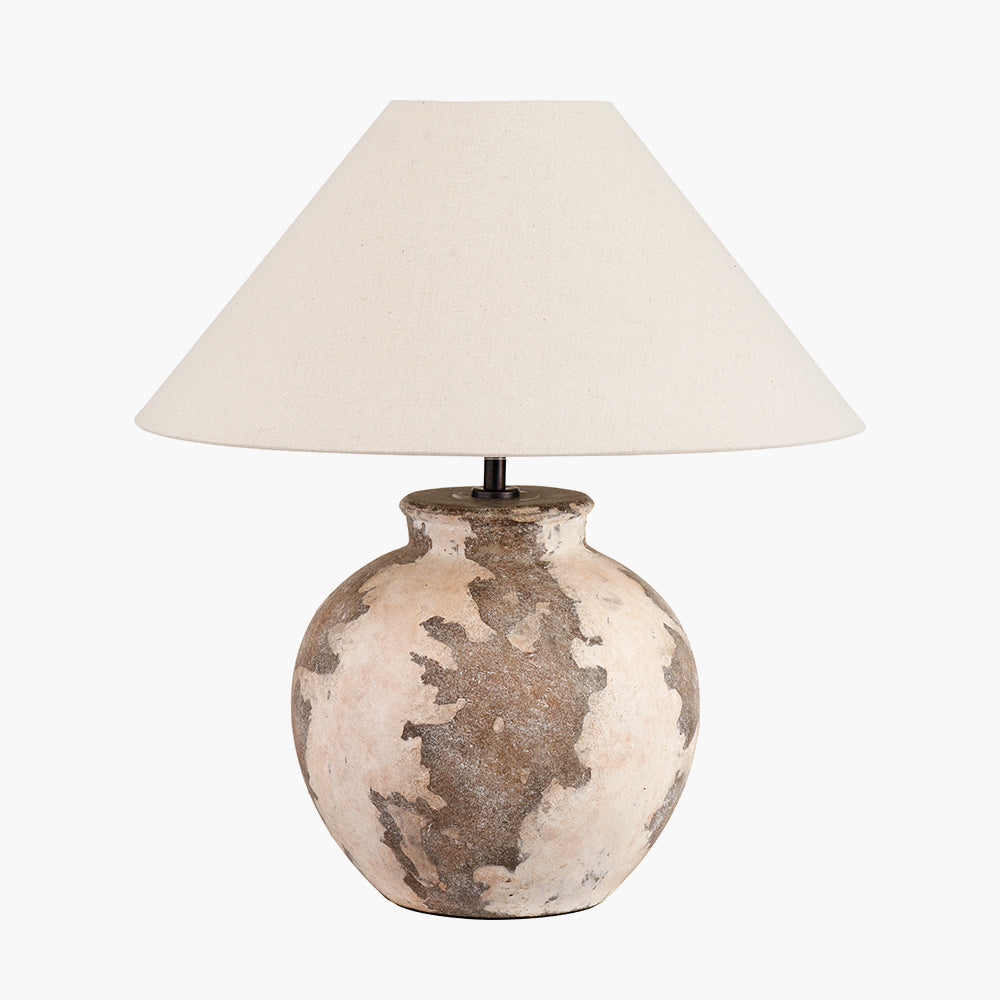 Lulia Antique Finish Stoneware Table Lamp - Base Only
